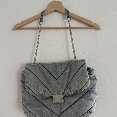 Denim Crossbody Bag