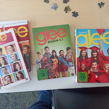 Glee DVD-Boxen