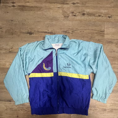Sergio tacchini 80 s made in Italy tracktop