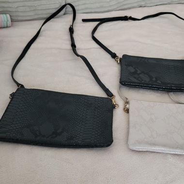 3 sacs pochettes bandoulière 