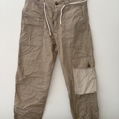 Pantaloni cargo beige