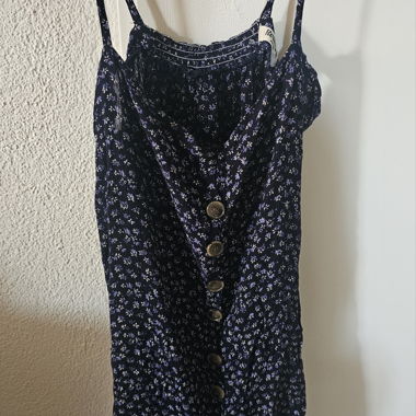 Robe à fleurs retravaillée