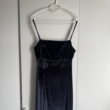 Samt Kleid