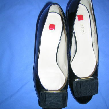 Black Patent Leather Pumps Högl 39