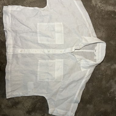 Chemise blanche ample
