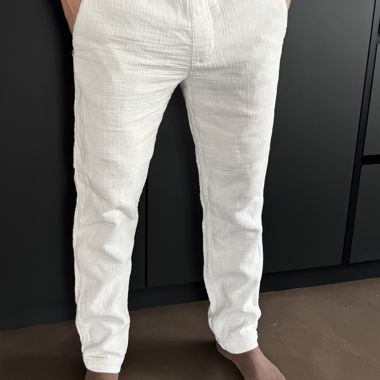 Pantalon en lin ZARA