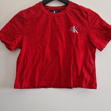 T-shirt Calvin Klein Jeans rouge