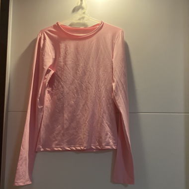 Enganliegendes Pinkes Top
