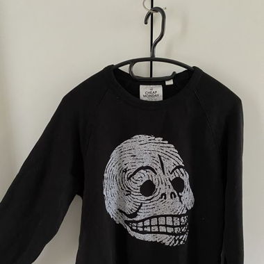 Maglione Felpa Cheap Monday Skull