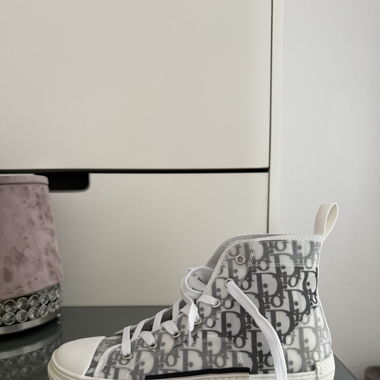 Dior B23 High Top Logo Schräg Reps