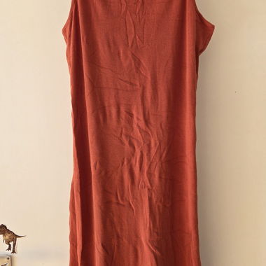 Orange Sommerkleid