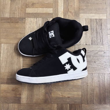 DC Sneaker schwarz-weiss