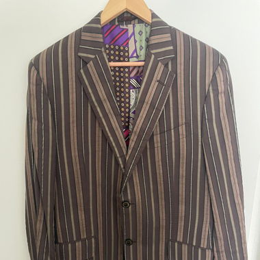 Etro Blazer, Riga 012, Größe 52 Made in Italy