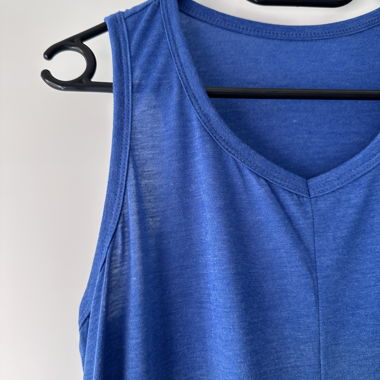 Langes Jerseykleid