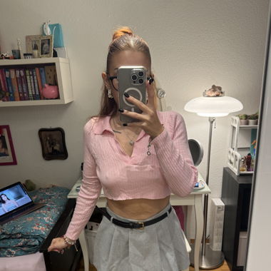 Grey Skort