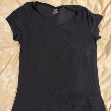 H&M Black Basic T-Shirt