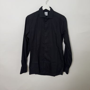Black button-up shirt