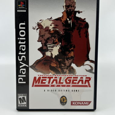 PS2 - Metal Gear Solid (US)