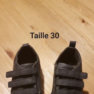 Basket enfant taille 30