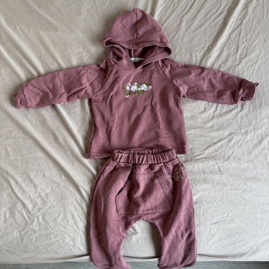Acer&Oak Baby Set, Gr. 90, Rosa, Top Zustand