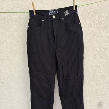 Versace Hosen schwarz