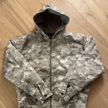 LFDY Camo Jeans Jacket Grey