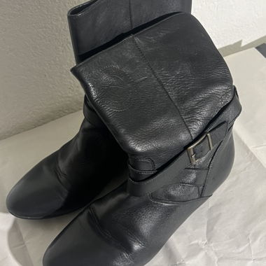 Bottines en cuir taille 38