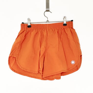 Orange shorts de bain ou de course avec protection UV