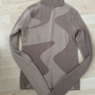 Ribbed Turtleneck Sweater