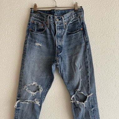 Levi’s 501 S Ripped Jeans – Vintage Look