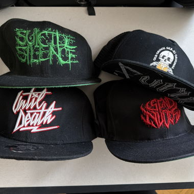 Bundle of Metal and Skate Caps