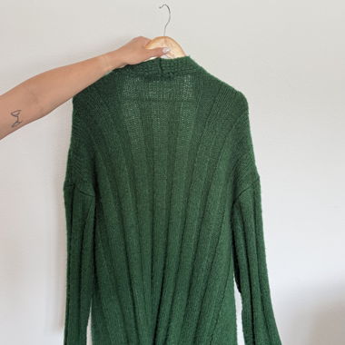 Zara Knit Green Cardigan