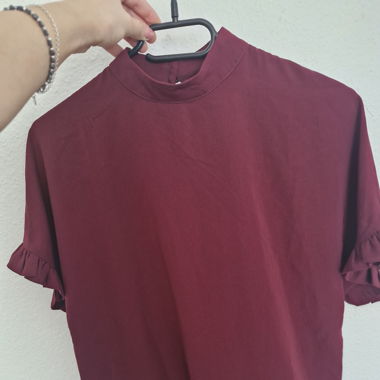 Bluse Bordeaux 