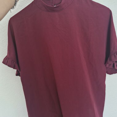 Bluse Bordeaux 