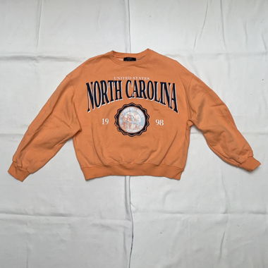 Printed Sweater Orange