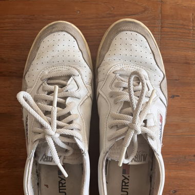 Autry Sneakers (weiss/weiss/grün)