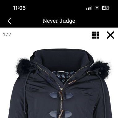À saisir Veste d’hiver La Belle et La Bête