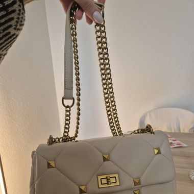 Beautiful cream bag