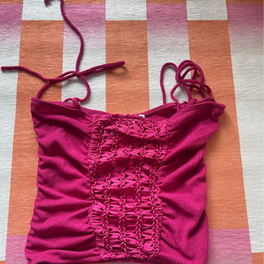 Crop top rose