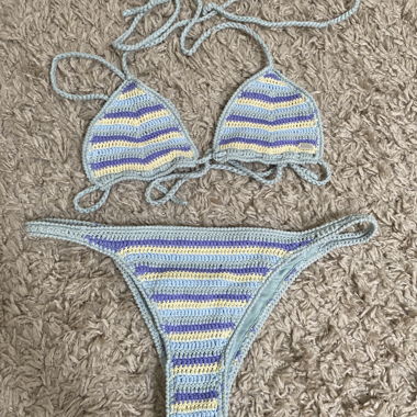 Crocheted Bikini Set