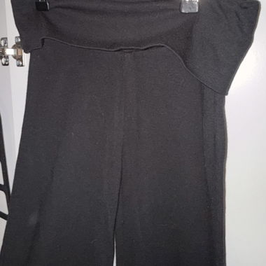 Fluid Black Trousers