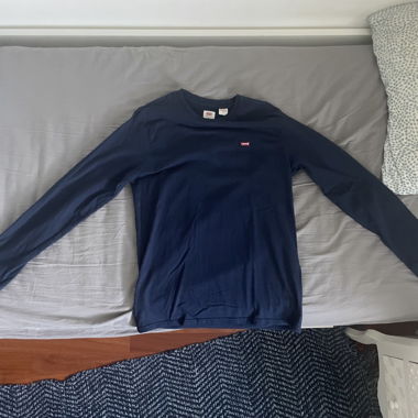 Levi's Long Sleeve T-Shirt Blue