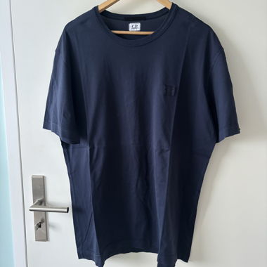 C.P. Company navy logo T-shirt