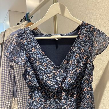 Blumenbluse