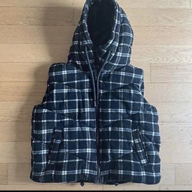 warm gilet- zara