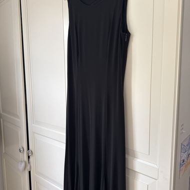 Schwarzes Maxikleid vintage Betty Barclay 