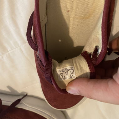 Baskets Vans bordeaux