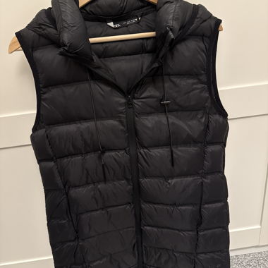 Gilet lungo senza maniche