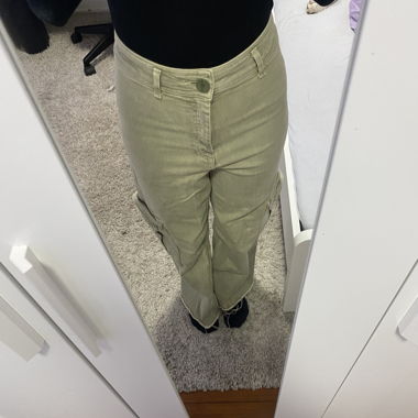 Jean cargo vert 36