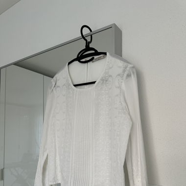 Besticke Zara Leinenbluse